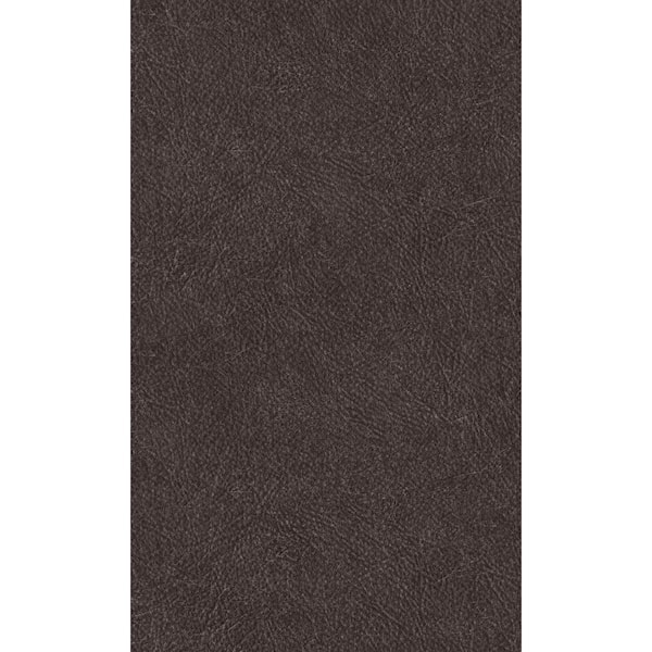 Walls Republic Plain Leather Black Non-Woven Paste the Wall Textured Wallpaper 57 sq. ft.