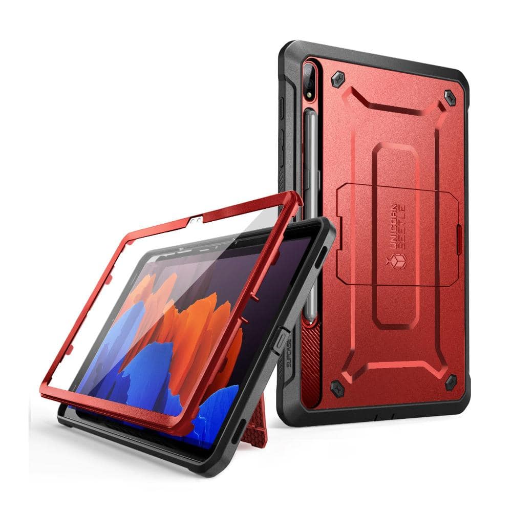 Galaxy Tab S8 Ultra (2022) Unicorn Beetle Pro Rugged Case-Metallic Red price history on PriceWatchPro