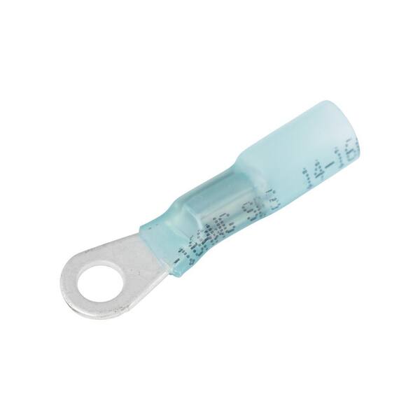 16-14 AWG Heat Shrink #10 Stud Multi Stud Ring Terminal 100/Pkg. 16-14 AWG Heat Shrink #10 Stud Multi Stud Ring Terminal 100/Pkg.