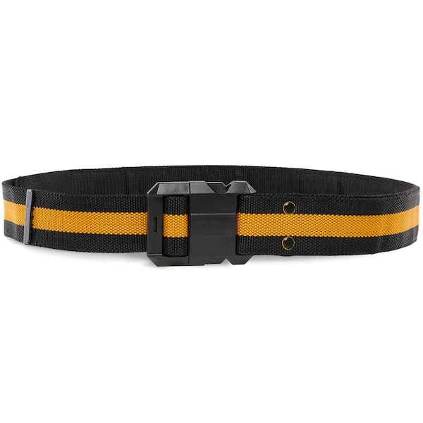 TOUGHBUILT Padded Belt with Steel Buckle and Back Support, Black with  ClipTech capability and, heavy-duty construction TB-CT-40P - The Home Depot