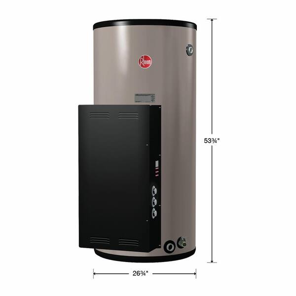 Rheem Powerpack 40 Gal 8 Volt 9kw 3 Phase Commercial Electric Asme Tank Water Heater E40a 9 G 8v The Home Depot