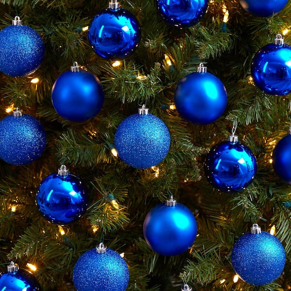 24-Piece Black Shatterproof Christmas Ornaments Set - Gift Ornaments -  Hallmark