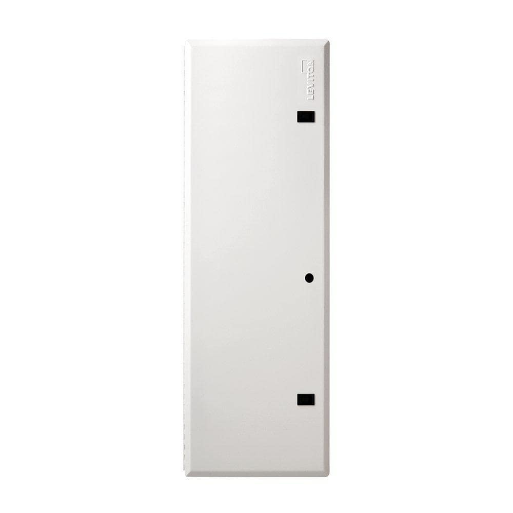DWE♪【DVD＋CD＋Books＋Guide】 Leviton 14â€ Structured Media Hinged Cover, 47605-14D, White