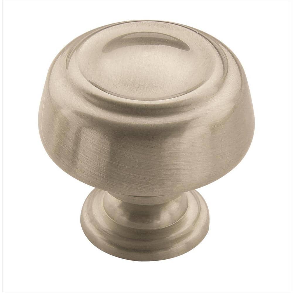 Kane 1-5/8 in. (41mm) Classic Satin Nickel Round Cabinet Knob