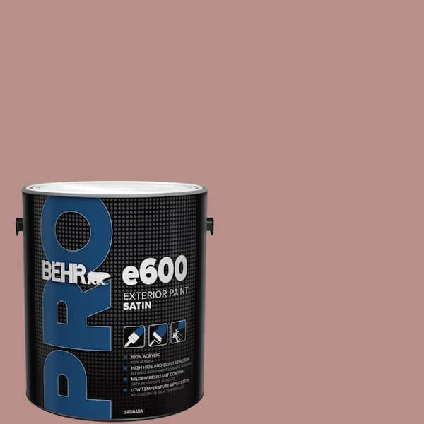 1 gal. #160F-4 Ponder Satin Exterior Paint