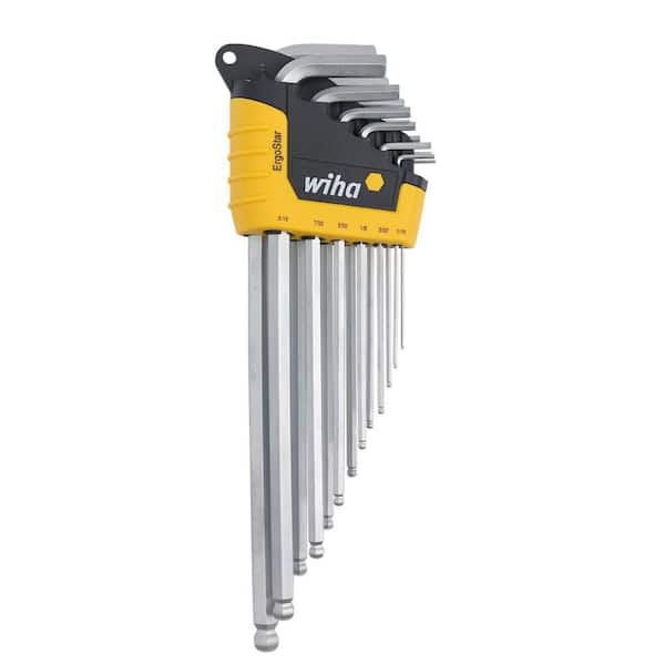 ErgoStar Ball End Hex L-Key Set - Inch (13-Piece)