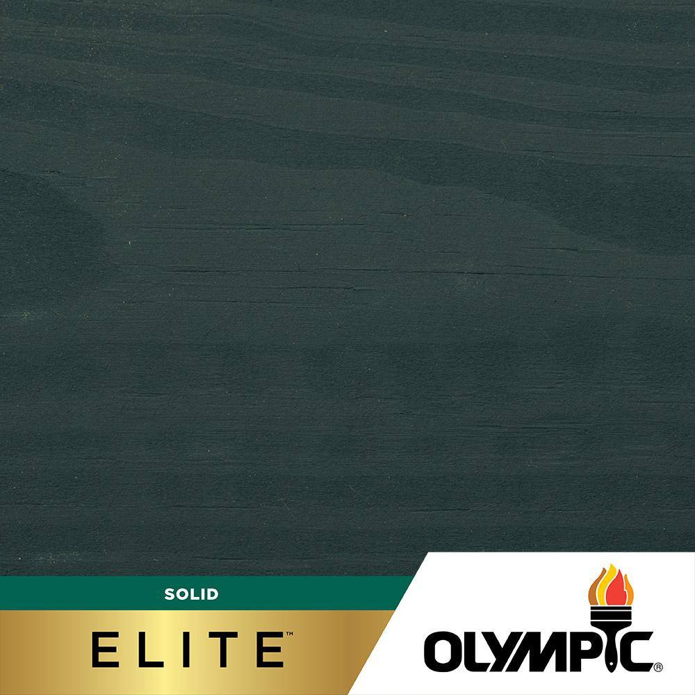 Olympic Elite 8 oz. Midnight Blue Solid Advanced Exterior Wood Stain