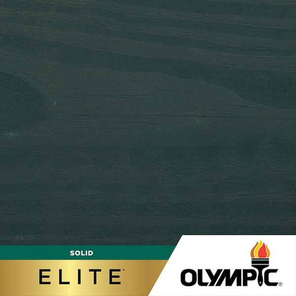 Olympic Elite 8 oz. Midnight Blue Solid Advanced Exterior Wood Stain Sample