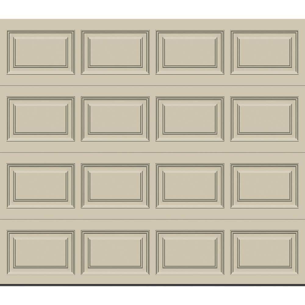 Classic Steel Short Panel 8 ft. x 7 ft. Insulated 18.4 R-Value Desert Tan Garage Door without windows price history on PriceWatchPro