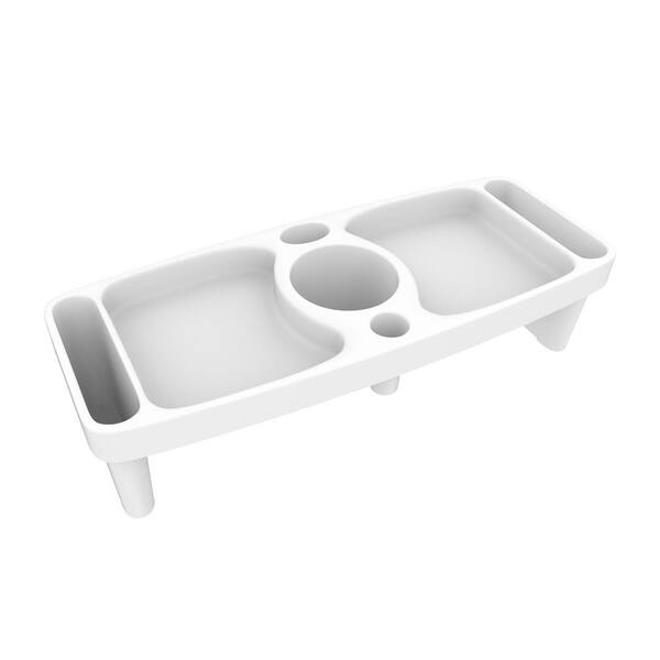 Bluestone Lap Tray with Cup Holder and Side Compartments
