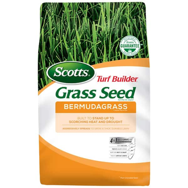 Scotts Turf Builder 1 lb. Grass Seed Bermudagrass for Full Sun is Built to Stand Up to Heat & Drought