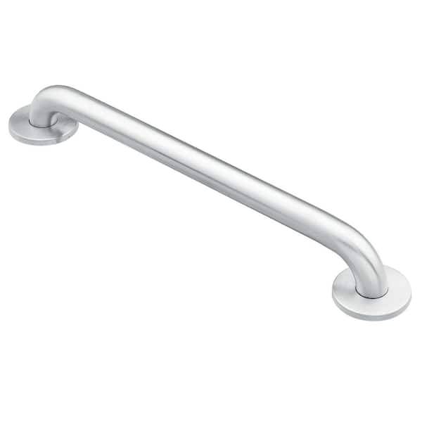MOEN Home Care 24 in. x 1-1/4 in. Concealed Screw Grab Bar with SecureMount in Stainless Steel