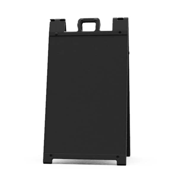 STAND OIL ブラック　正規品証明書付き PLASTICADE Signicade 24 in. W x 36 in. H Black Plastic Portable