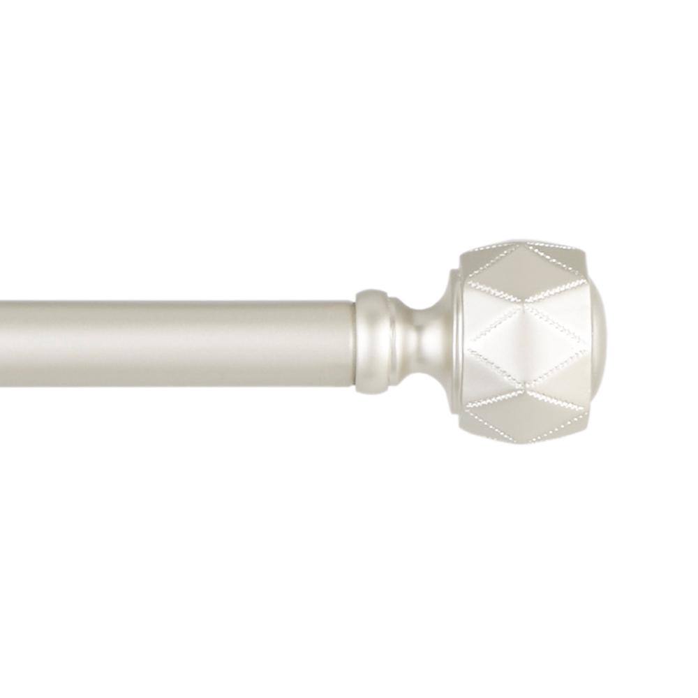 Amalgamated Textiles Adjustable Single Curtain Rod