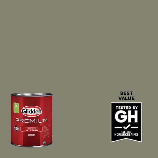 Glidden Premium 1 qt. PPG1031-5 Seaweed Wrap Satin Interior Latex Paint