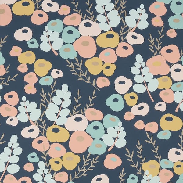 Superfresco Easy Lily Multicolor Unpasted Removable Strippable Vinyl Wallpaper