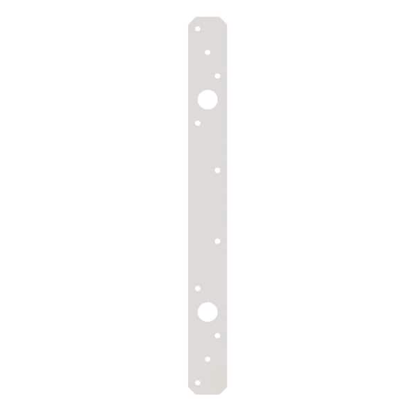 MiTek 1-1/4 in. x 12 in. Stainless Steel 18-Gauge Strap Tie