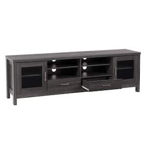 Hollywood Dark Gray TV Cabinet, for TVs up to 85 in.