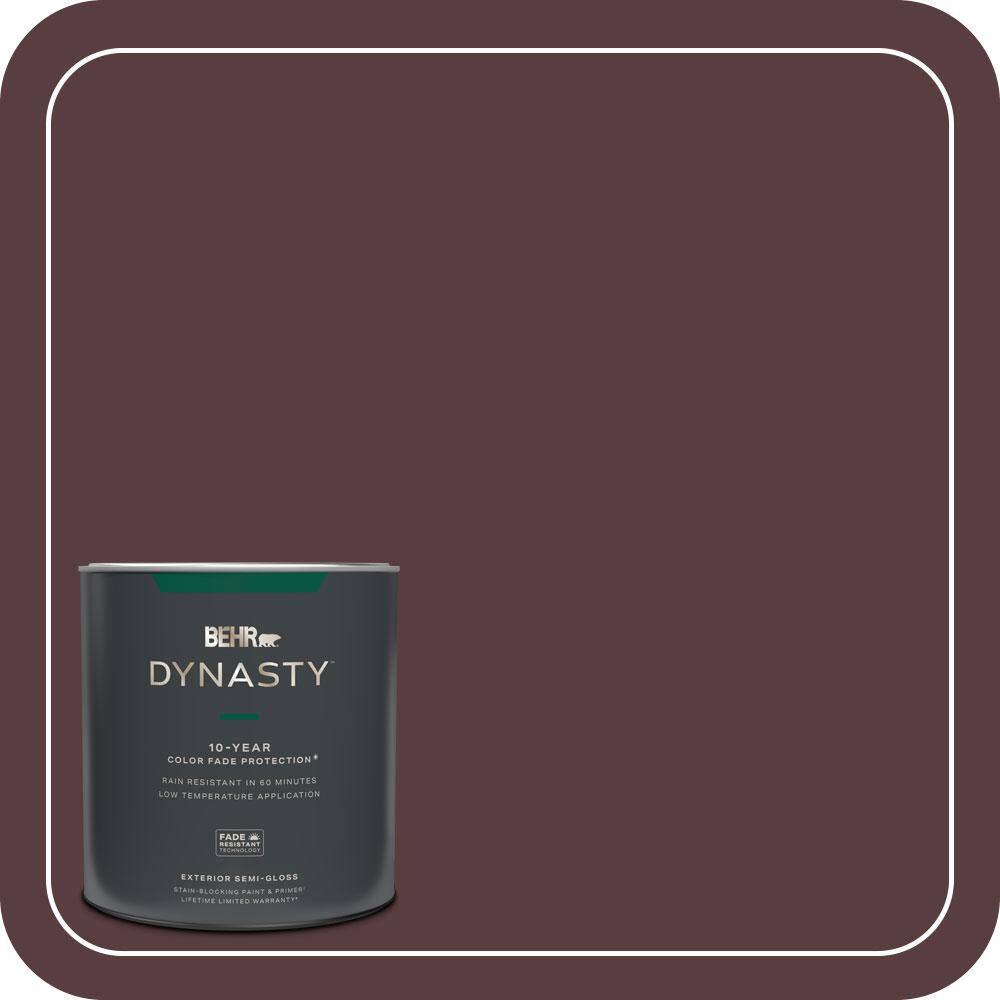 1 qt. #PPU1-02 Divine Wine Semi-Gloss Exterior Stain-Blocking Paint & Primer price history on PriceWatchPro