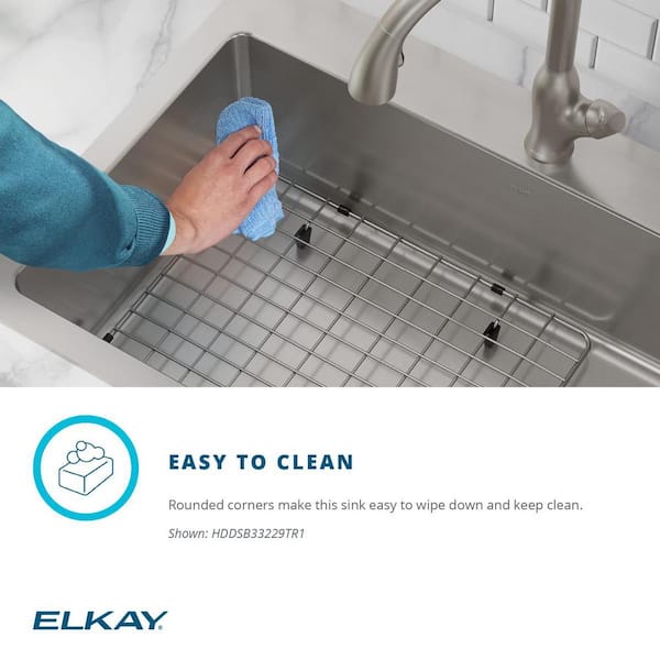 Elkay 3.5 in. Kitchen Sink Drain with Removable Basket Strainer and Rubber  Stopper D1125 - The Home Depot