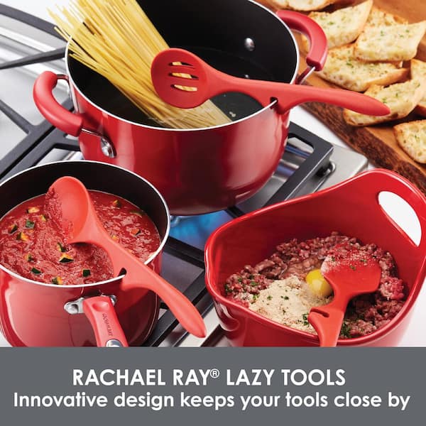 Silicone Lazy Spoon and Ladle Set of 2 Silicone Lazy Spoon and Ladle Set of 2