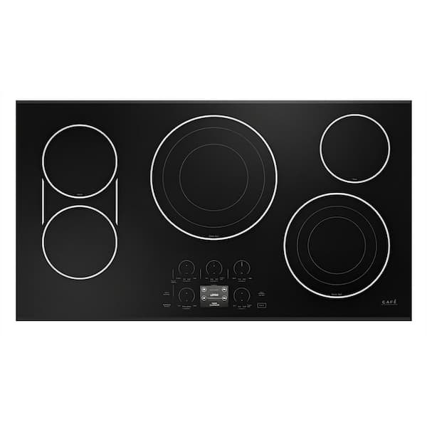 30 in. 10600W Induction Glass Cooktop in Black with 5 BOOST Burners, Built-In Control Touchscreen, Independent Timer