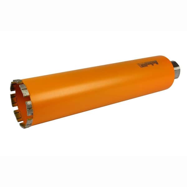 3-1/2 in. Diamond Turbo Core Drill Bit for Concrete Drilling