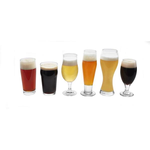 Libbey - Craft Brews Assorted Beer Glass Set (6-Pack)