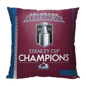 NHL Colorado Avalanche 2022 NHL Stanley Cup Champions Printed Multicolor Throw Pillow