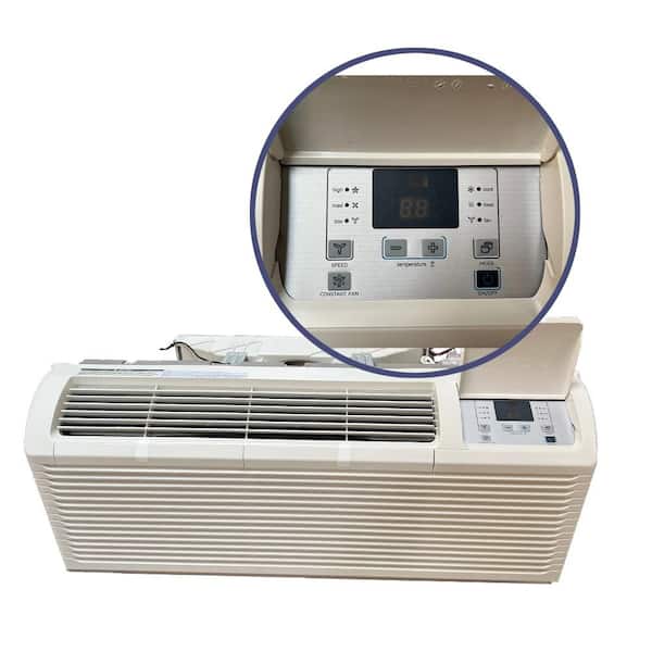 12,000 BTU 600-Sq. Ft Packaged Terminal Air Conditioner & Heat Pump & 3,500 Watts Electric Heater included, 208V~230V