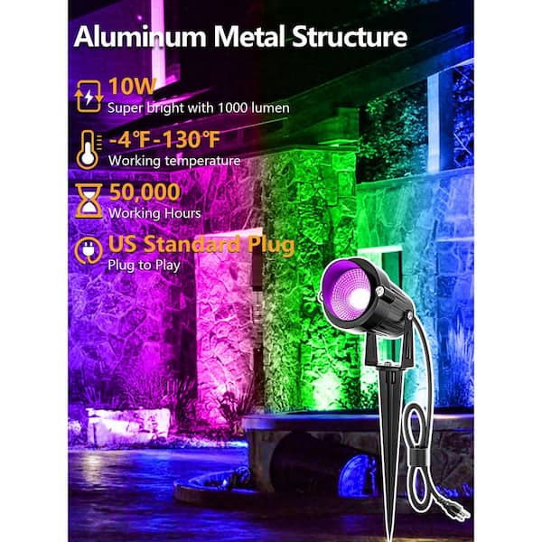 LED Beam Of Light Long-Range Floodlights Building Exterior