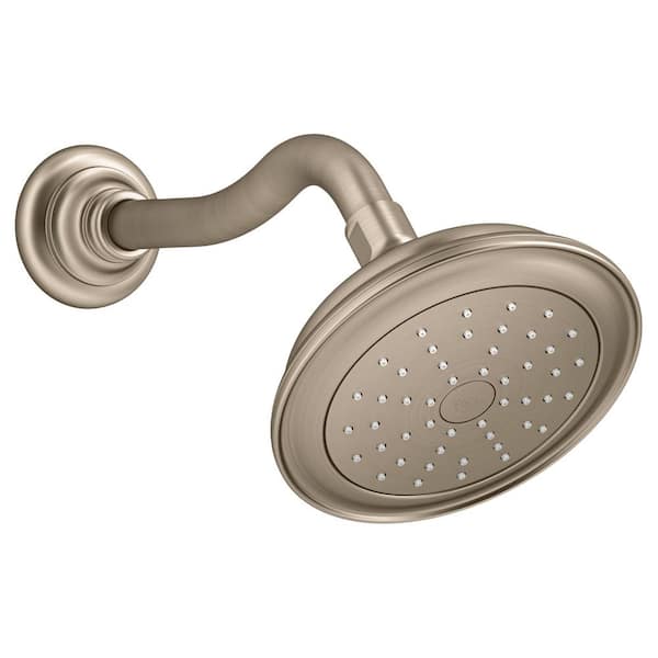 Reviews for KOHLER Artifacts 1-Spray Patterns 6 in. Wall Mount Fixed ...