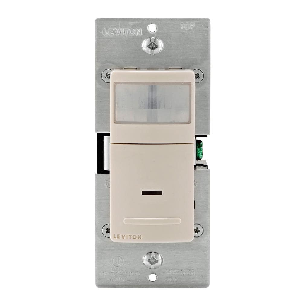 Leviton Decora Vacancy Motion Sensor InWall Switch, ManualOn, 2.5 A