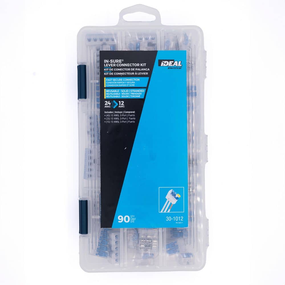 In-Sure 12 AWG Lever Connector Kit, 90-Pieces price history on PriceWatchPro