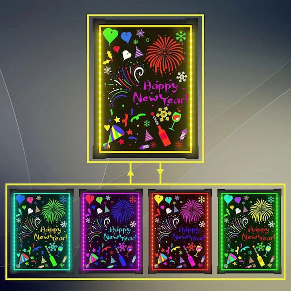 Neon Markers 6-Pack for LED Memo Board