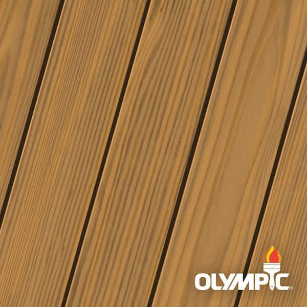 Olympic Maximum 1 gal. Cedar Natural Tone Semi-Transparent Exterior Stain and Sealant in One Low VOC