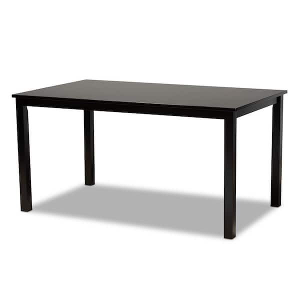 Baxton Studio Eveline Brown Wood Dining Table 162 10519 HD The