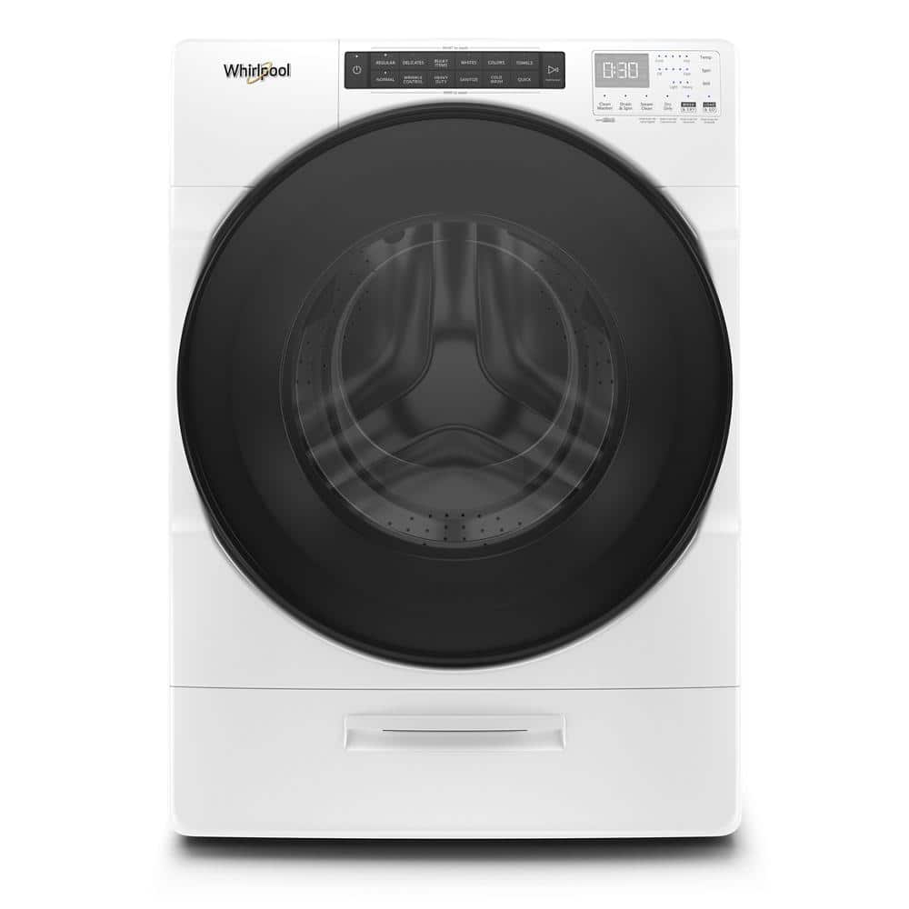 Whirlpool 4.5 Cu. Ft. Ventless All In One Washer & Dryer with Load & Go XL Dispenser, White