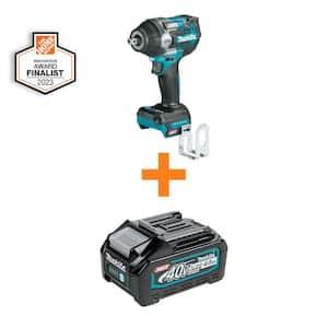 40V max XGT Brushless Cordless 4-Speed Mid-Torque 1/2 in. Impact Wrench (Tool Only) with bonus 40V Max XGT 4.0Ah Battery