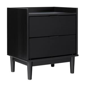 CosmoLiving by Cosmopolitan Elizabeth Nightstand, Navy 5701837COM 