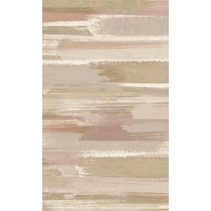 Cream Painted Water Lake Abstract Printed Non-Woven Paper Non Pasted Textured Wallpaper 57 Sq. Ft.