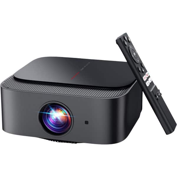 Ahfiwaso 1920 x 1080 4K Smart Projector with WiFi and Bluetooth with Netflix, Youtube, Disney+, Hulu, Max, Crunchyroll