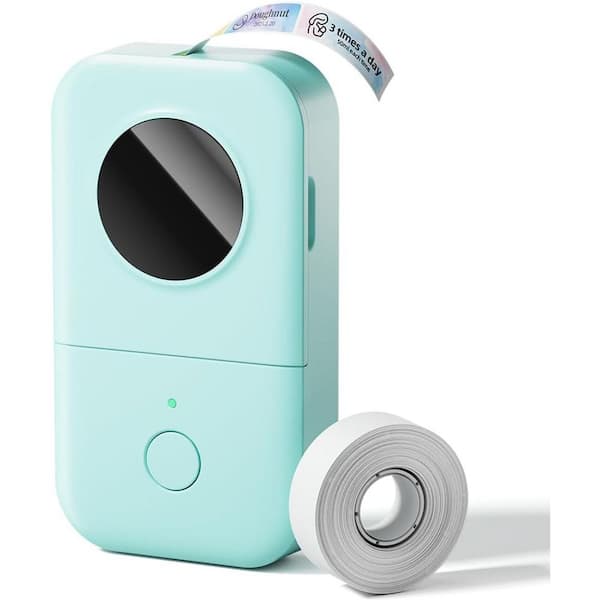Portable Bluetooth Mini Label Printer, Handheld Thermal Sticker Maker with Multiple Templates for Home Office