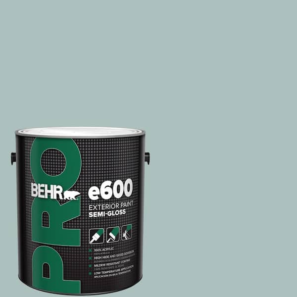 BEHR PRO 1 gal. #HDC-CL-15G Morning Parlor Semi-Gloss Exterior Paint