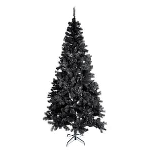 7.5 ft. Unlit Black Spruce PVC Fir Artificial Christmas Tree