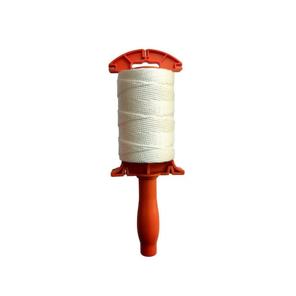 500 ft. 1/16 in. Braided Mason Line Reel Nylon White