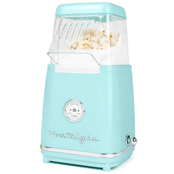 Baby Blue Popcorn Machine 5 Core Hot Air Popcorn Popper Machine
