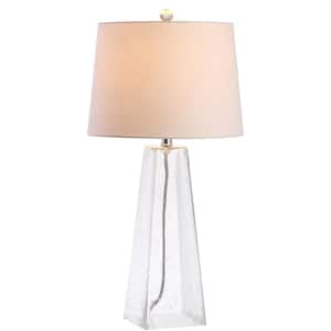 Dylan 28.5 in. Clear Glass Table Lamp