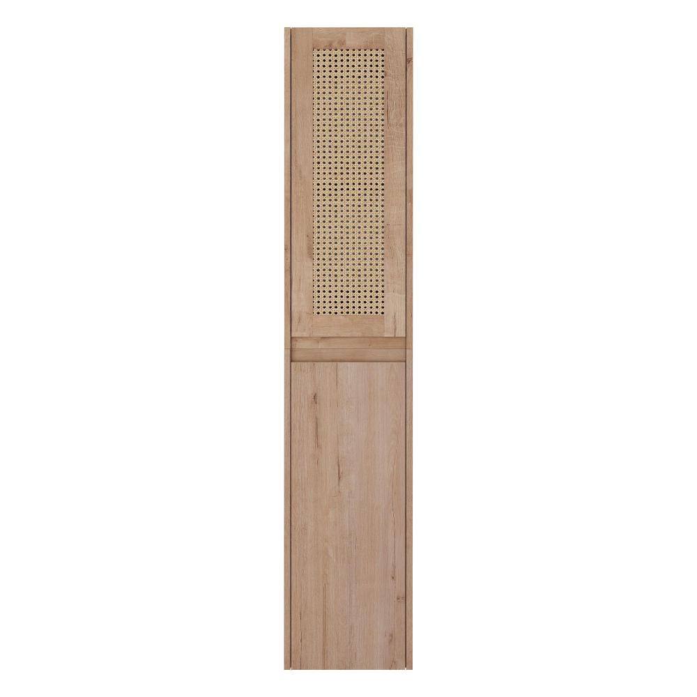 "11.81""W x 9.81""D x 59""H Plywood Bathroom Wall Cabinet in Imitative Oak" price history on PriceWatchPro