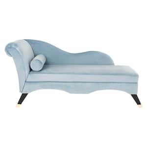 Caiden Blue/Black Chaise Lounge